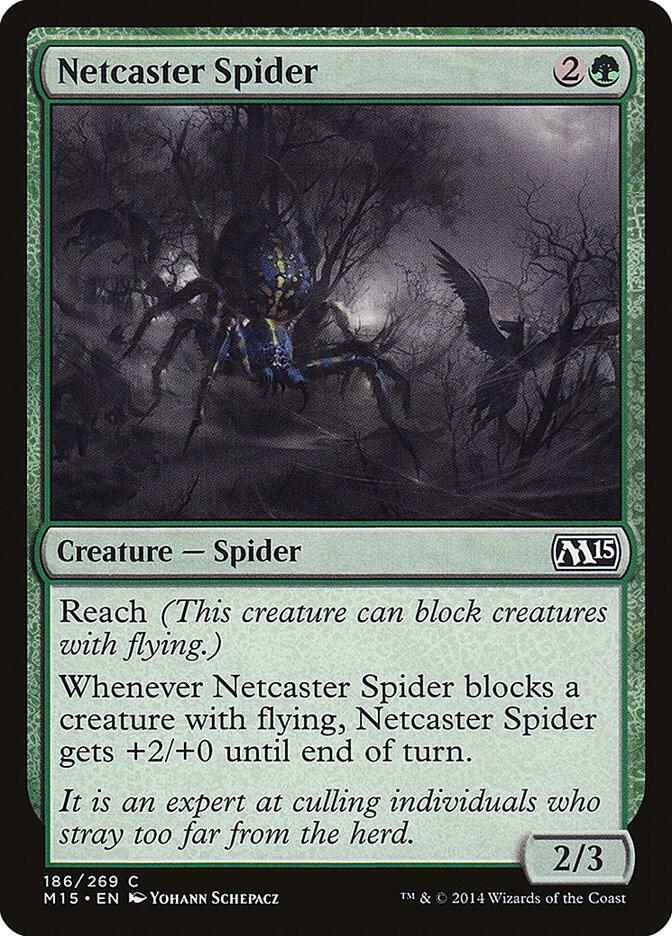 Netcaster Spider 186/269 (Magic 2015 (M15))  | Chromatic Games