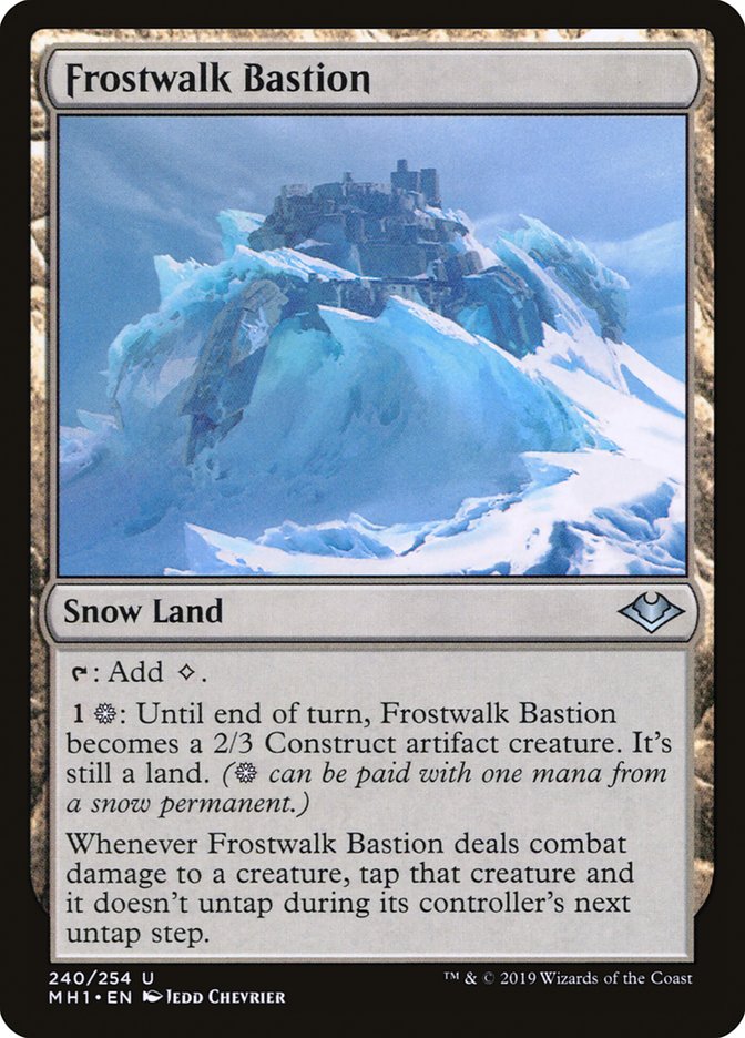 Frostwalk Bastion [Modern Horizons] | Chromatic Games