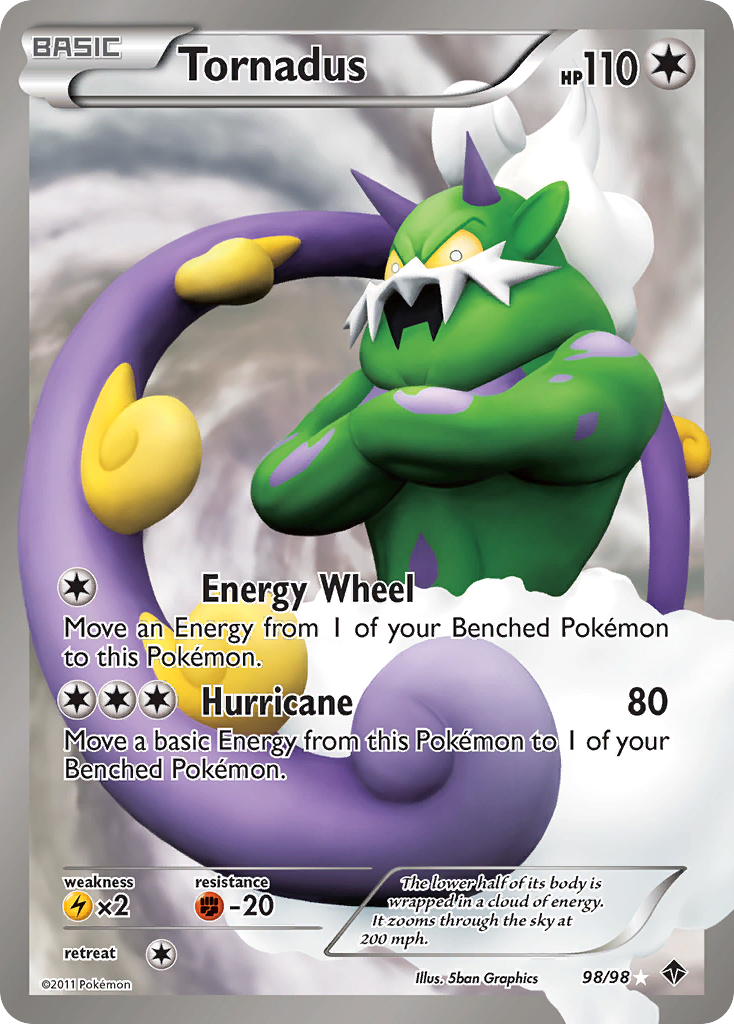 Tornadus (98/98) [Black & White: Emerging Powers] | Chromatic Games