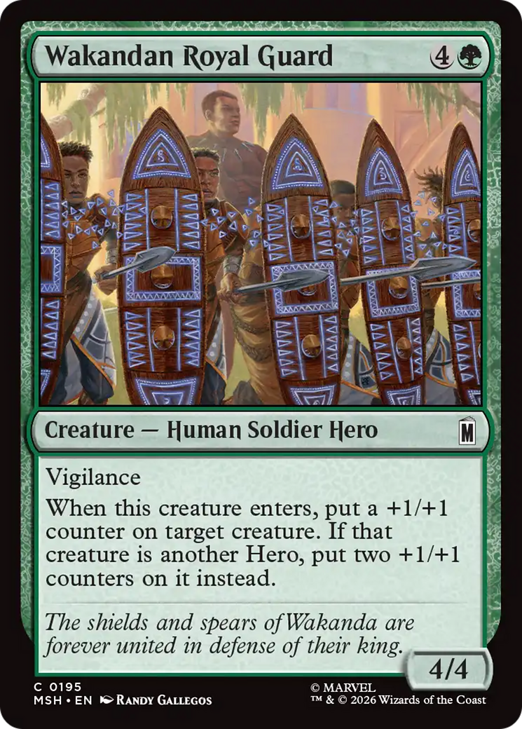 Wakandan Royal Guard [Marvel Super Heroes] | Chromatic Games