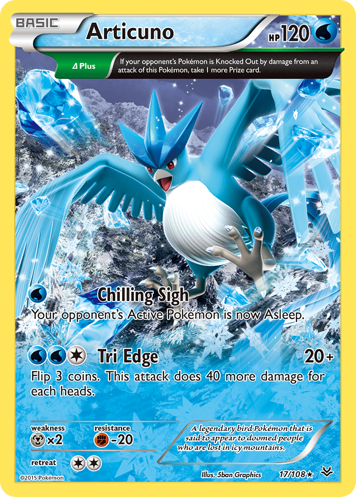 Articuno (17/108) [XY: Roaring Skies] | Chromatic Games