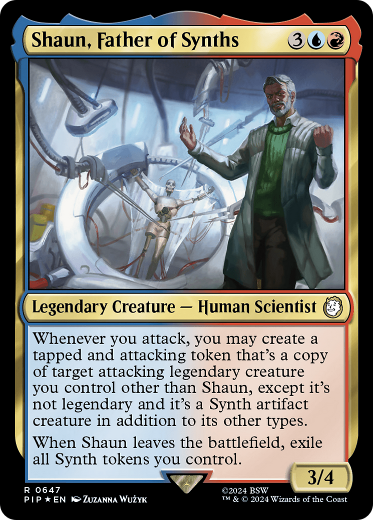 Shaun, Father of Synths (Surge Foil) [Fallout] | Chromatic Games