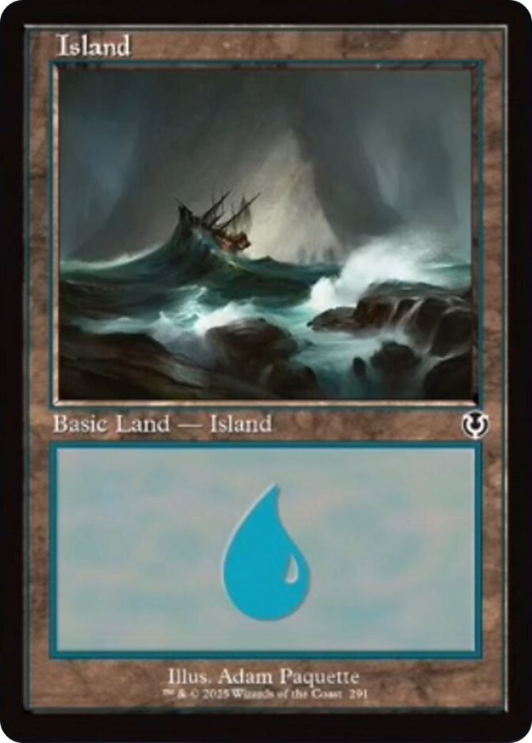Island (291) (Retro Frame) [Innistrad Remastered] | Chromatic Games