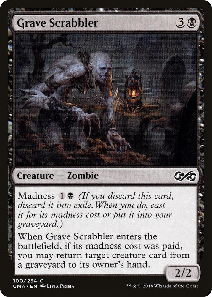 Grave Scrabbler 100/254 (Ultimate Masters)  | Chromatic Games