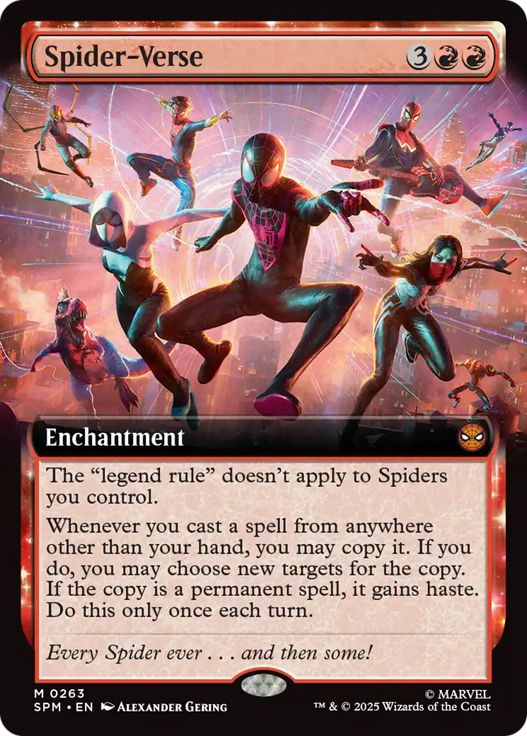 Spider-Verse (Extended Art) [Marvel's Spider-Man] | Chromatic Games