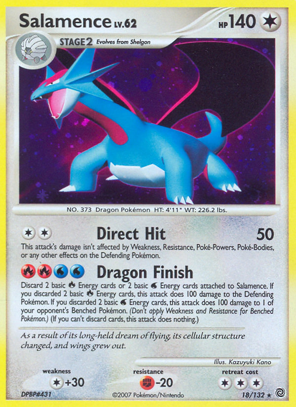 Salamence (18/132) [Diamond & Pearl: Secret Wonders] | Chromatic Games