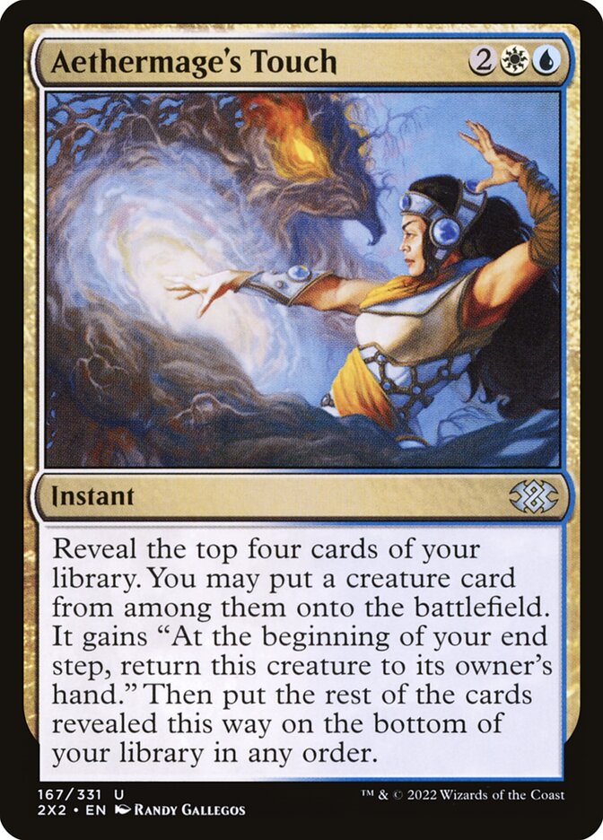 Aethermage's Touch 167/331 (Double Masters 2022)  - Foil | Chromatic Games