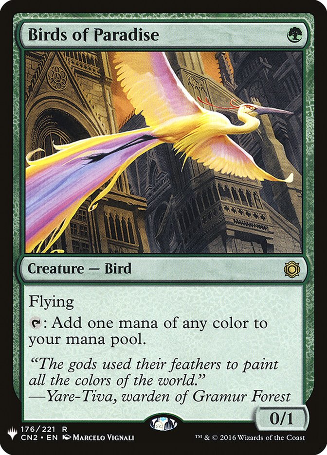 Birds of Paradise [Mystery Booster] | Chromatic Games