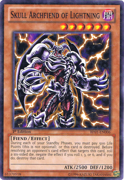 Skull Archfiend of Lightning [BP01-EN006] Starfoil Rare | Chromatic Games