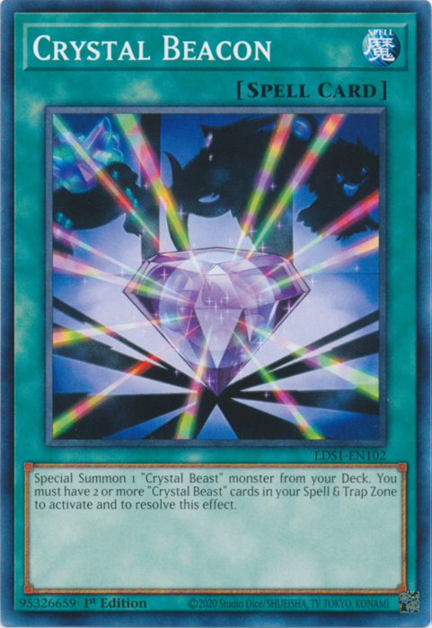 Crystal Beacon [LDS1-EN102] Common | Chromatic Games