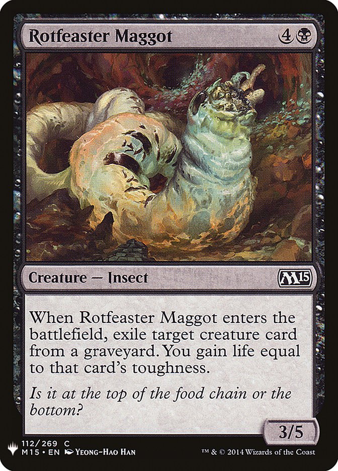 Rotfeaster Maggot [Mystery Booster] | Chromatic Games