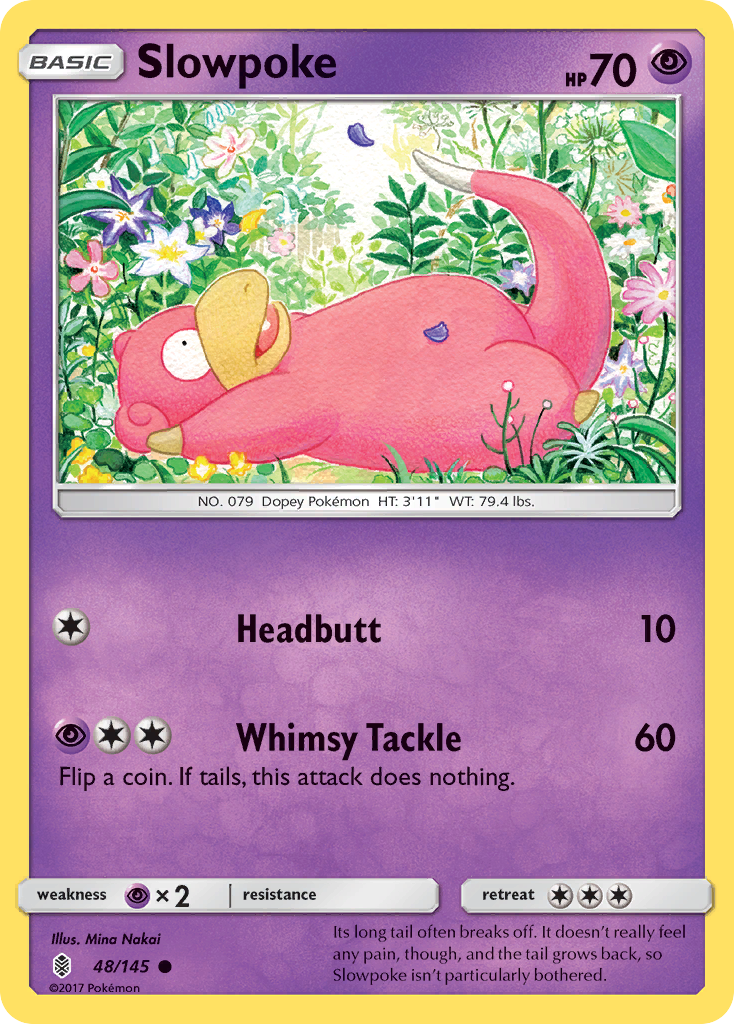 Slowpoke (48/145) [Sun & Moon: Guardians Rising] | Chromatic Games