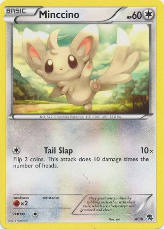 Minccino (4/30) [Black & White: Trainer Kit - Zoroark] | Chromatic Games