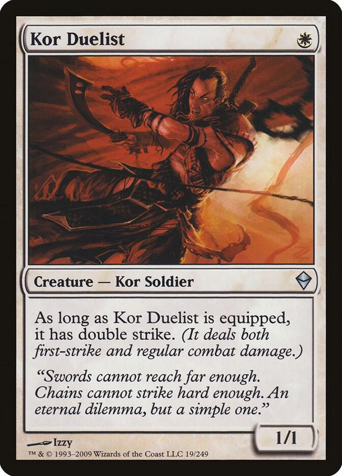 Kor Duelist 19/249 (Zendikar)  | Chromatic Games