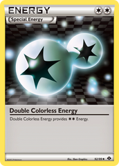 Double Colorless Energy (92/99) [Black & White: Next Destinies] | Chromatic Games