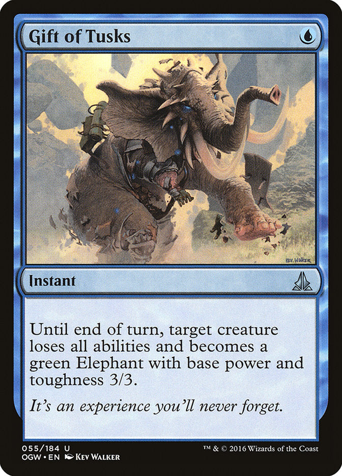 Gift of Tusks 55/184 (Oath of the Gatewatch)  | Chromatic Games