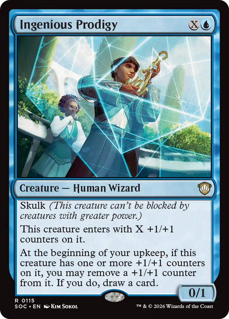 Ingenious Prodigy [Secrets of Strixhaven Commander] | Chromatic Games