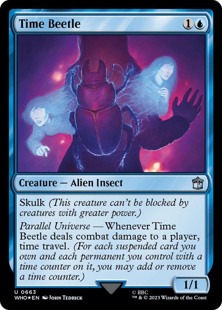 Time Beetle (Surge Foil) [Doctor Who] | Chromatic Games