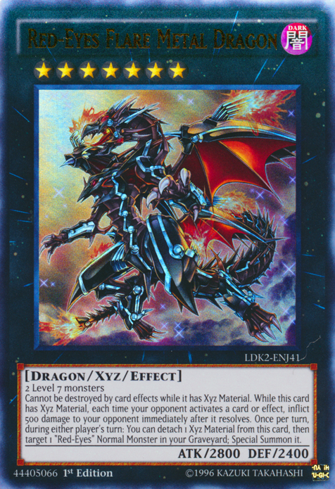 Red-Eyes Flare Metal Dragon [LDK2-ENJ41] Ultra Rare | Chromatic Games