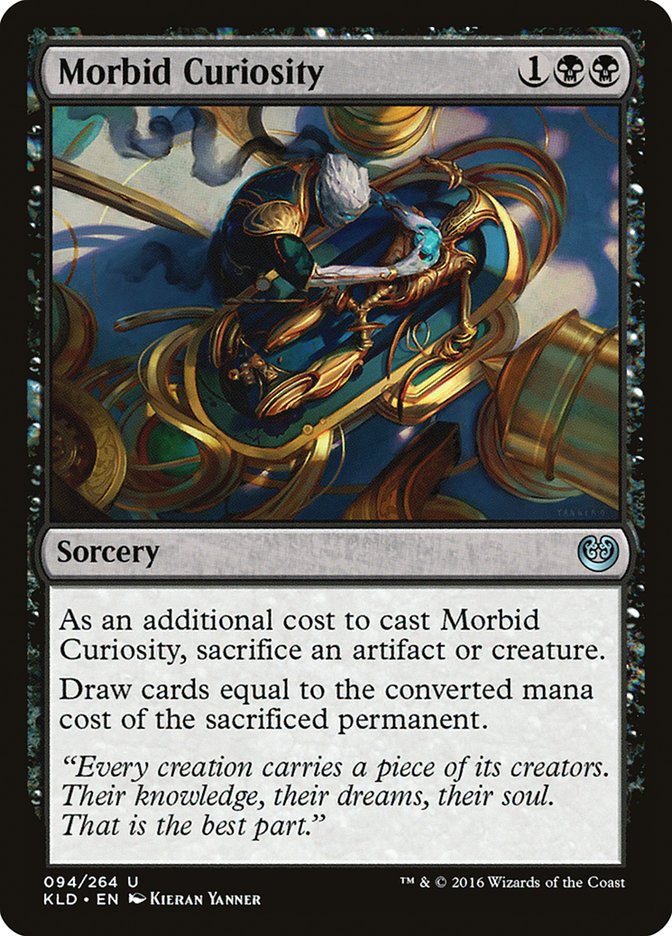 Morbid Curiosity [Kaladesh] | Chromatic Games