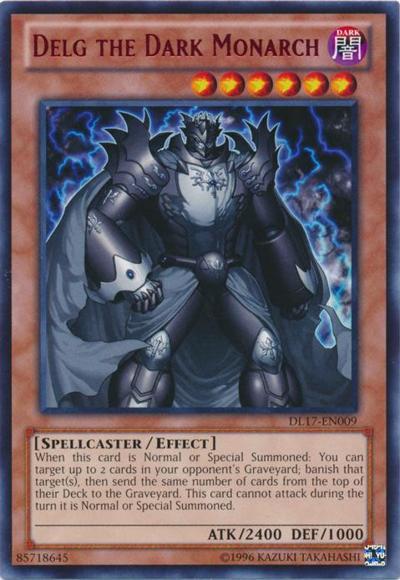 Delg the Dark Monarch (Red) [DL17-EN009] Rare | Chromatic Games