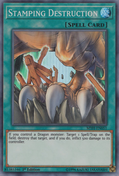 Stamping Destruction [MYFI-EN051] Super Rare | Chromatic Games