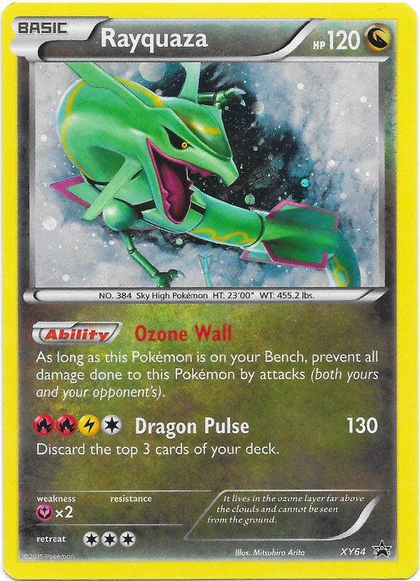 Rayquaza (XY64) (Jumbo Card) [XY: Black Star Promos] | Chromatic Games