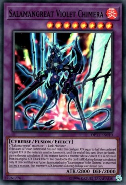 Salamangreat Violet Chimera [OP11-EN010] Super Rare | Chromatic Games