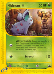 Nidoran (81/144) (Female) [Skyridge] | Chromatic Games