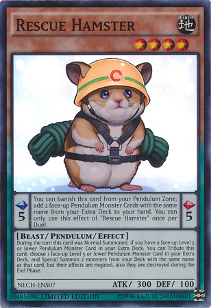 Rescue Hamster (SE) [NECH-ENS07] Super Rare | Chromatic Games