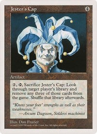 Jester's Cap (Oversized) [Oversize Cards] | Chromatic Games