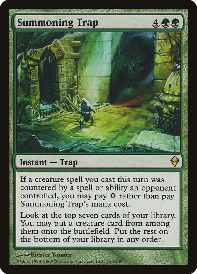 Summoning Trap 184/249 (Zendikar)  | Chromatic Games