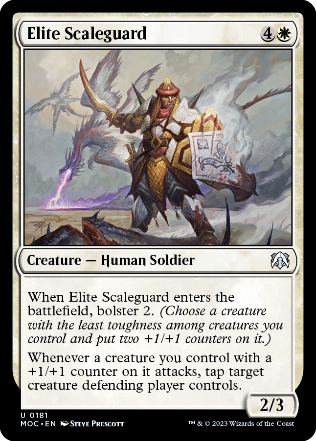 Elite Scaleguard [March of the Machine Commander] | Chromatic Games