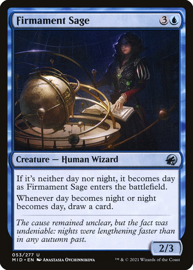 Firmament Sage 53/277 (Innistrad: Midnight Hunt)  | Chromatic Games