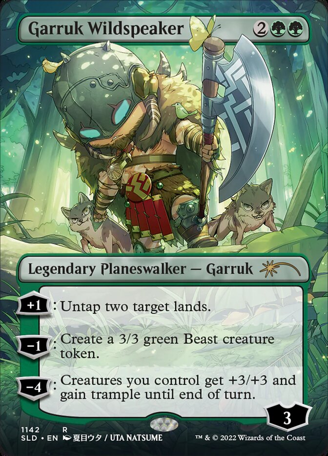 Garruk Wildspeaker (Borderless) [Secret Lair Drop Series] | Chromatic Games