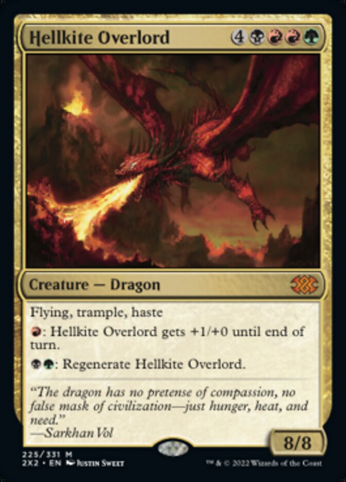 Hellkite Overlord [Double Masters 2022] | Chromatic Games