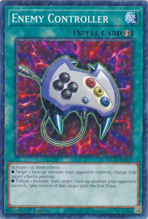 Enemy Controller (Duel Terminal) [HAC1-EN025] Common | Chromatic Games