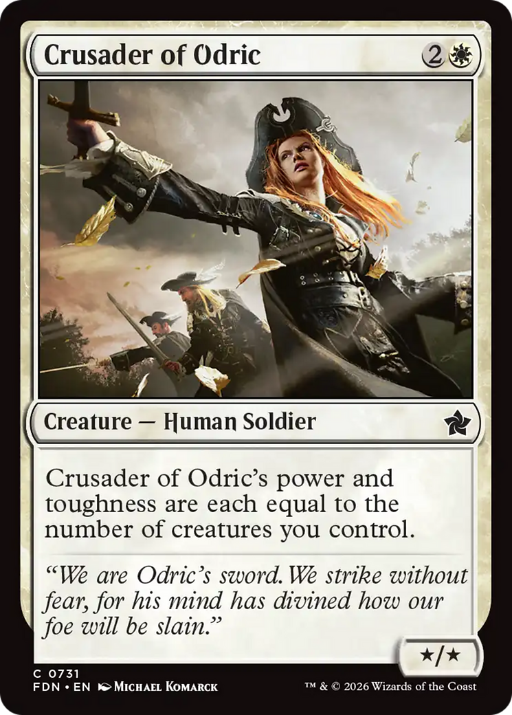 Crusader of Odric (0731) [Foundations] | Chromatic Games