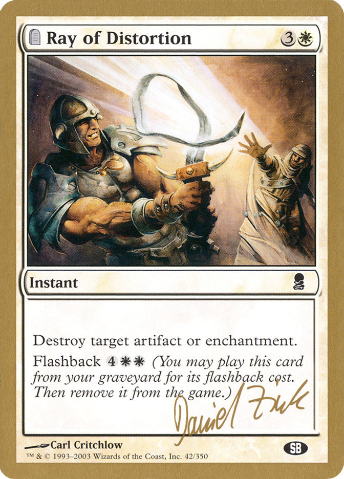 Ray of Distortion (Daniel Zink) (SB) [World Championship Decks 2003] | Chromatic Games