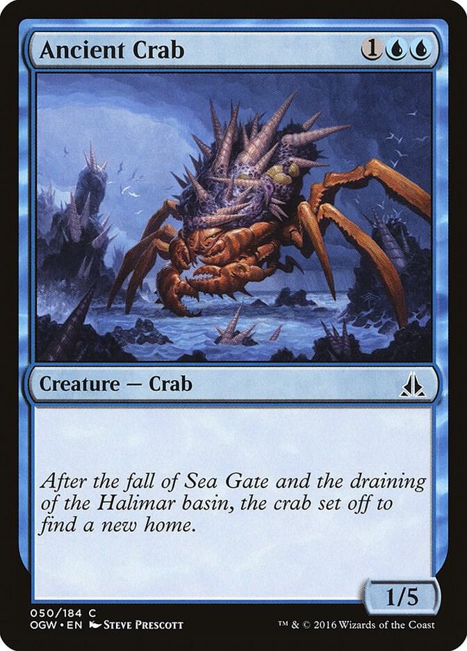 Ancient Crab 50/184 (Oath of the Gatewatch)  | Chromatic Games