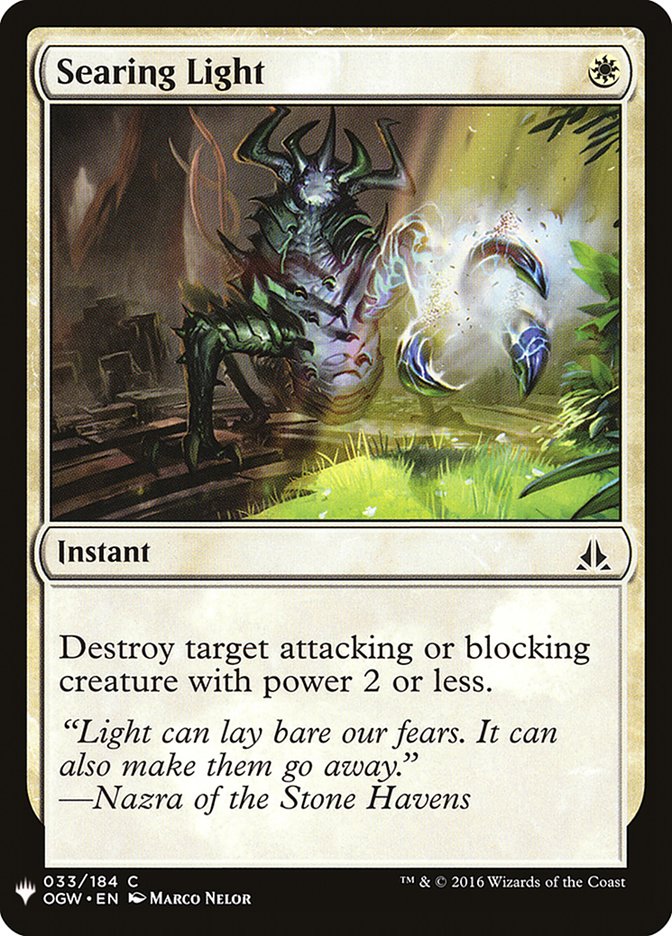 Searing Light [Mystery Booster] | Chromatic Games