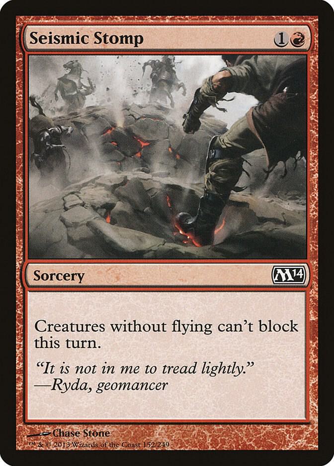 Seismic Stomp 152/249 (Magic 2014 (M14))  | Chromatic Games