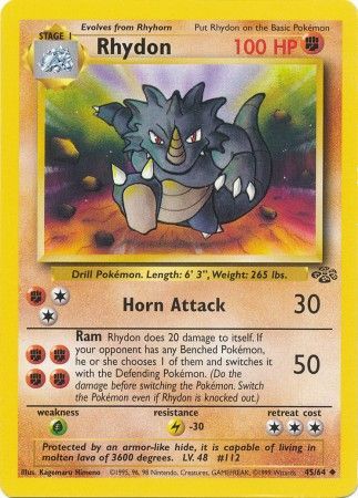 Rhydon (45/64) [Jungle Unlimited] | Chromatic Games