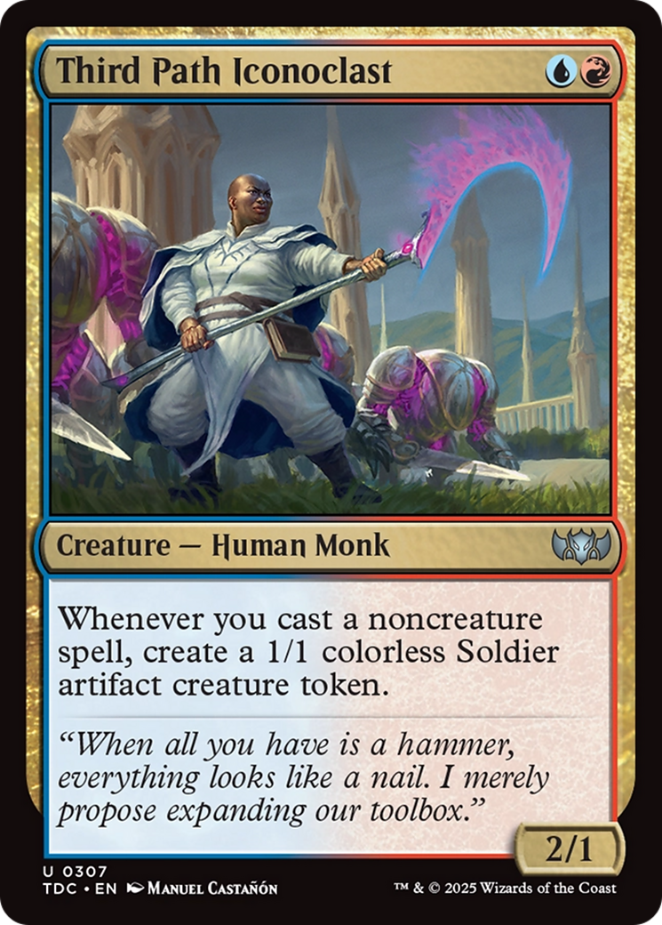 Third Path Iconoclast [Tarkir: Dragonstorm Commander] | Chromatic Games