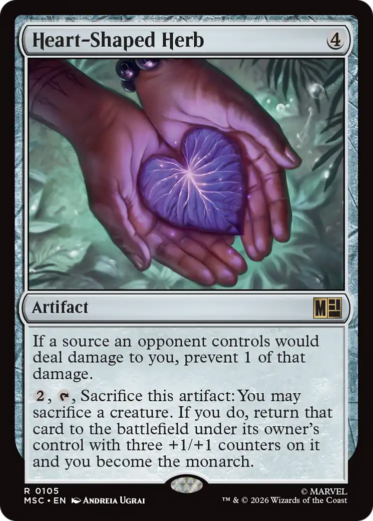 Heart-Shaped Herb [Marvel Super Heroes Commander] | Chromatic Games