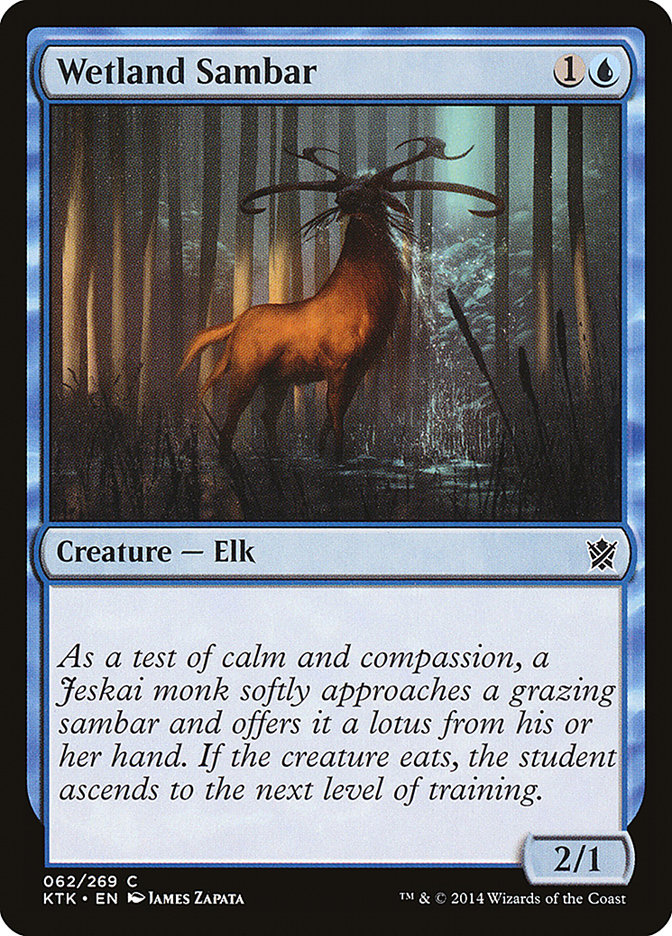 Wetland Sambar 62/269 (Khans of Tarkir)  | Chromatic Games