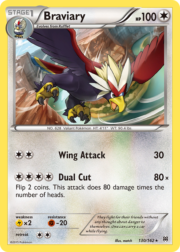 Braviary (130/162) [XY: BREAKthrough] | Chromatic Games