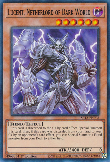 Lucent, Netherlord of Dark World [SR13-EN005] Common | Chromatic Games