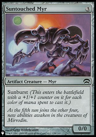 Suntouched Myr [The List] | Chromatic Games