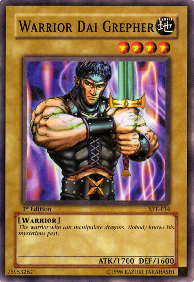Warrior Dai Grepher [SYE-014] Common | Chromatic Games